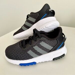 Adidas Kids Racer TR 2.0 Shoes - Black and Blue